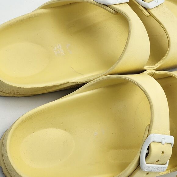 Birkenstock Arizona Essentials EVA Slides Sandals Yellow Size 38 - Picture 7 of 7